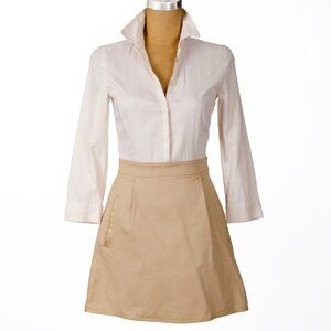 Armani Exchange two tone dress